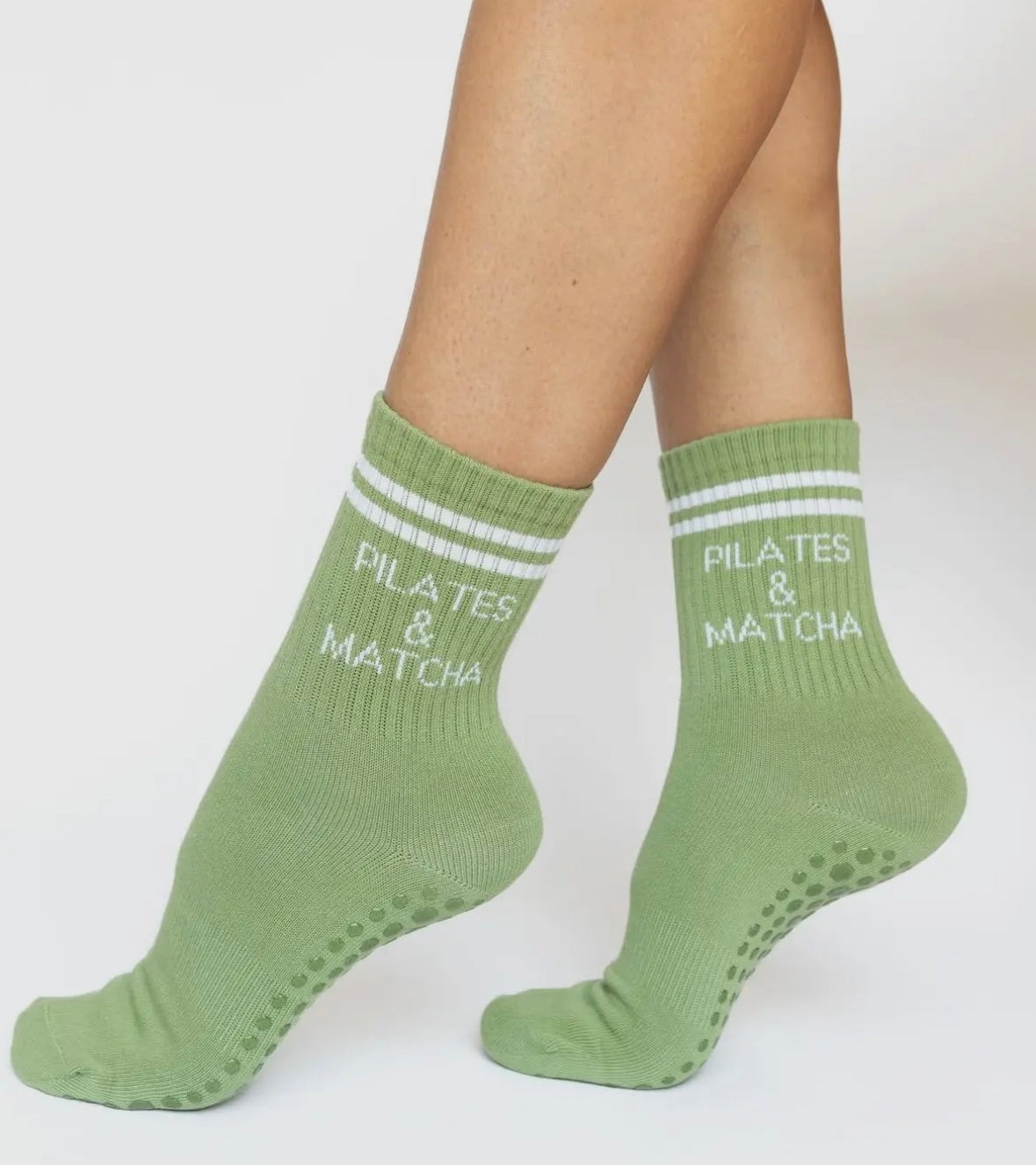 Pilates & Matcha Socks