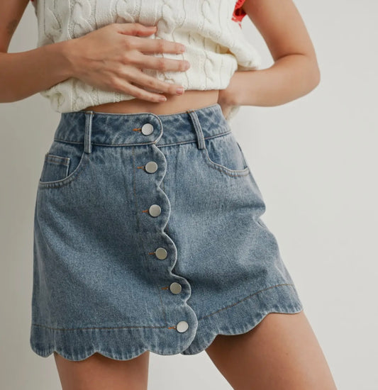 The Denim Darling Skirt